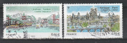 FRANCE CHINE QINHUAI NANKIN  LA SEINE 2014 -OBLITERE YT 4847 - 4848 - - Gebraucht