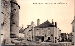 89 L'ISLE SUR SEREIN - La Place Castelnau. - L'Isle Sur Serein