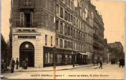 75017 PARIS - Societe Generale Avenue De Villiers  - Arrondissement: 17