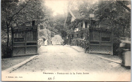 94 VINCENNES - Restaurant De La Porte Jaune. - Vincennes