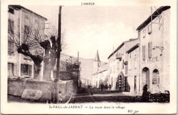 09 SAINT PAUL DE JARRAT - La Route Dans Le Village. - Andere & Zonder Classificatie