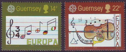 Guernsey 322/323 ** MNH. 1985 - Guernesey