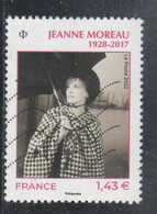 FRANCE 2022 JEANNE MOREAU OBLITERE YT 5577 - Usados