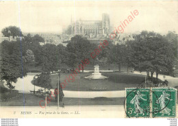 51.  REIMS .  Vue Prise De La Gare . - Reims