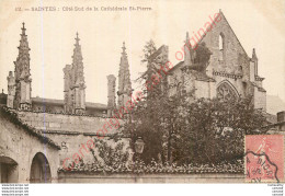 17.  SAINTES .  Côté Sud De La Cathédrale St-Pierre . - Saintes