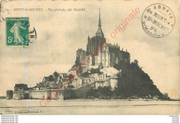 50.  LE MONT SAINT-MICHEL .  Vue Générale Côté Nord-Est . - Le Mont Saint Michel