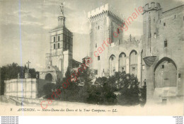 84.  AVIGNON .  Notre Dame Des Doms Et La Tour Compana . - Avignon