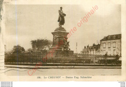 71.  LE CREUSOT .  Statue Schneider . - Le Creusot