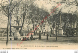 11.  CARCASSONNE .  Jardin Des Plantes .  Colonne Du Trianon . - Carcassonne