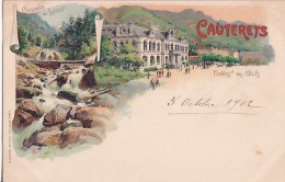 CAUTERETS             LITHO     ETABLISSEMENT DES OEUFS                 PRECURSEUR - Cauterets