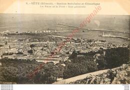 34.  SETE .  La Rade Et Le Port . Vue Générale . - Sete (Cette)