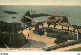 64.  BIARRITZ .  Le Rocher De La Vierge Pris De L'Attalaye . - Biarritz