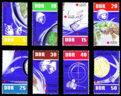 DDR   638/645  * *  TB    Espace Cosmos  Cote 40 Euro   - Unused Stamps