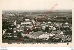 01.  MONTLUEL .  Vue Générale Prise Du Côteau St-Barthélemy .  - Montluel