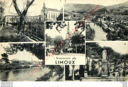 11.  Souvenir De LIMOUX .  CP Multivues . - Limoux