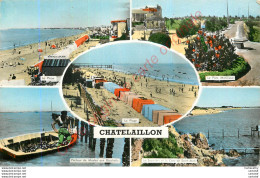 17.  CHATELAILLON .  CP Multivues . - Châtelaillon-Plage