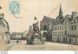 14.  FALAISE .  La Place De Guillaume Le Conquérant . - Falaise