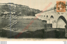 47.  AGEN .  Le Pont Canal . - Agen