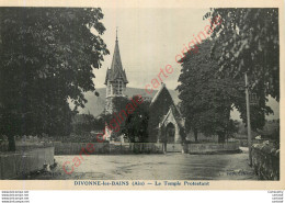 01.   DIVONNE LES BAINS .  Le Temple Protestant . - Divonne Les Bains