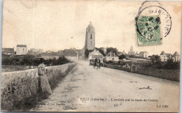 44 BATZ SUR MER - L'arrivee Par La Route Du Croisic. - Batz-sur-Mer (Bourg De B.)