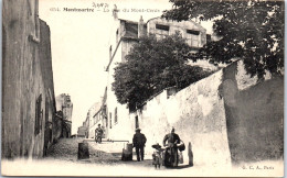 75018 MONTMARTRE - La Rue Du Mont Cenis. - Arrondissement: 18