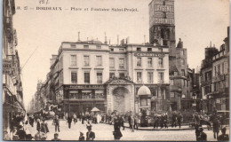 33 BORDEAUX - Place Et Fontaine Saint Projet  - Bordeaux