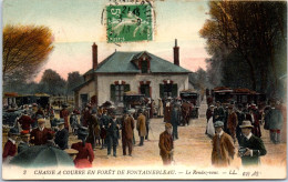 77 FONTAINEBLEAU - Chasse A Courre En Foret, Le Rendez Vous  - Fontainebleau