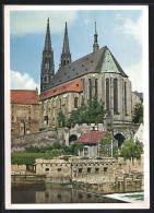 AK Görlitz, Peterskirche, Vom Wehr Gesehen  - Goerlitz