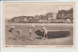 VILLERS SUR MER - CALVADOS - VUE GENERALE DE LA PLAGE - Villers Sur Mer