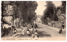 92 SAINT CLOUD - L'avenue Du Palais. - Saint Cloud