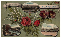 92 BILLANCOURT - Un Souvenir De Billancourt. - Boulogne Billancourt