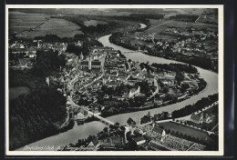 AK Landsberg / Lech, Totalansicht, Fliegeraufnahme  - Landsberg