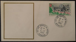 S107 Cachet Temporaire Sainte Marie Du Mont 50 Manche Débarquement 4 Juin 1994 - Handstempels