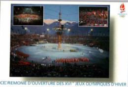 CEREMONIE De CLOTURE Des XVIe Jeux Olympiques D'hiver.        Non Circulée - Albertville