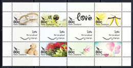 2014 New Zealand Greetings Miniature Sheet Of 8 MNH @BELOW FACE VALUE - Neufs