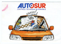 AUTOSUR - Publicité Contrôle Technique Automobile - Pubblicitari