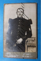 C.D.V. Carte De Visite. Atelier Portret Photo  Soldat Militaire  161  St Mihiel  H.Compagnon Harmonie   Photographie - Anonymous Persons