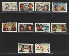 Portugal Cape Verde Cabo Verde 1952 "Discoveries" Condition MH OG Mundifil #266-275 - Cape Verde