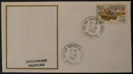 S117 Cachet Temporaire Sainte Marie Du Mont 50 Manche Débarquement 7 Juin 1994 - Manual Postmarks