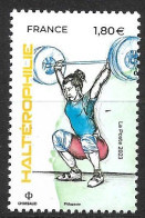 5693 Haltérophilie - Sport Couleur Passion (2023) Neuf** - Unused Stamps