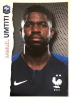 15 Samuel Umtiti - Panini Football Au Plus Près Des Bleus Intermarché 2020 Sticker Vignette - Andere & Zonder Classificatie