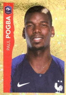 19 Paul Pogba - Panini Football Au Plus Près Des Bleus Intermarché 2020 Sticker Vignette - Andere & Zonder Classificatie