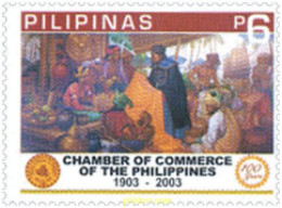 136728 MNH FILIPINAS 2003 CENTENARIO DE LA CAMARA DE COMERCIO - Philippines