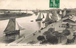 FRANCE - Trouville - L'avant-port à L'heure De La Marée - Carte Postale Ancienne - Trouville