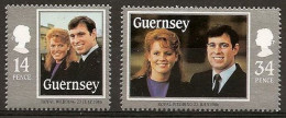 Guernsey 369/370 ** MNH. 1986 - Guernsey