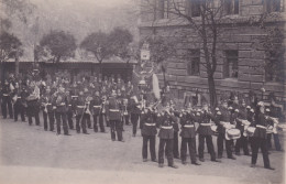 ALLEMAGNE CARTE PHOTO MUSIQUE D INFANTERIE PRUSSIENNE - War, Military