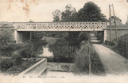 FRANCE - Eu - Le Pont Sur La Bresle - LL - Carte Postale Ancienne - Eu