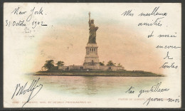 Carte P De 1902 ( New York / Statue De La Liberté ) - Estatua De La Libertad