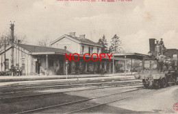 10 BAR-SUR-AUBE. Locomotive à Vapeur En Gare 1916 - Bar-sur-Aube