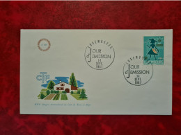 Lettre LUXEMBOURG   FDC  1967 XVI CONGRES DU COIN DE TERRE ET FOYER - Sonstige & Ohne Zuordnung